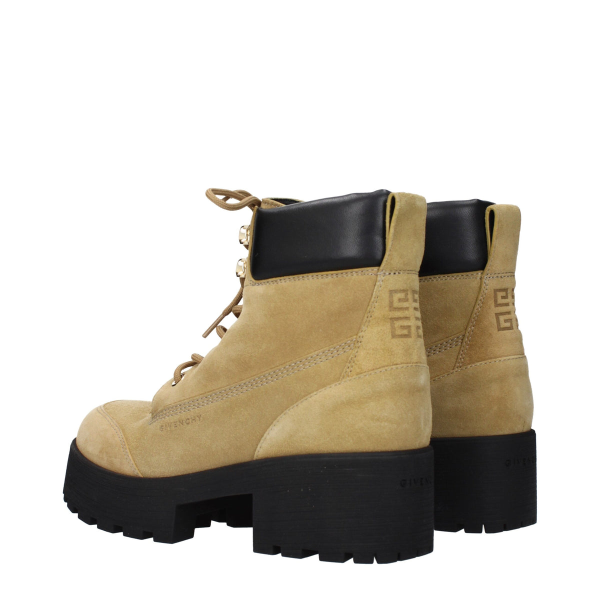 Givenchy Brown Leather Ankle Boots