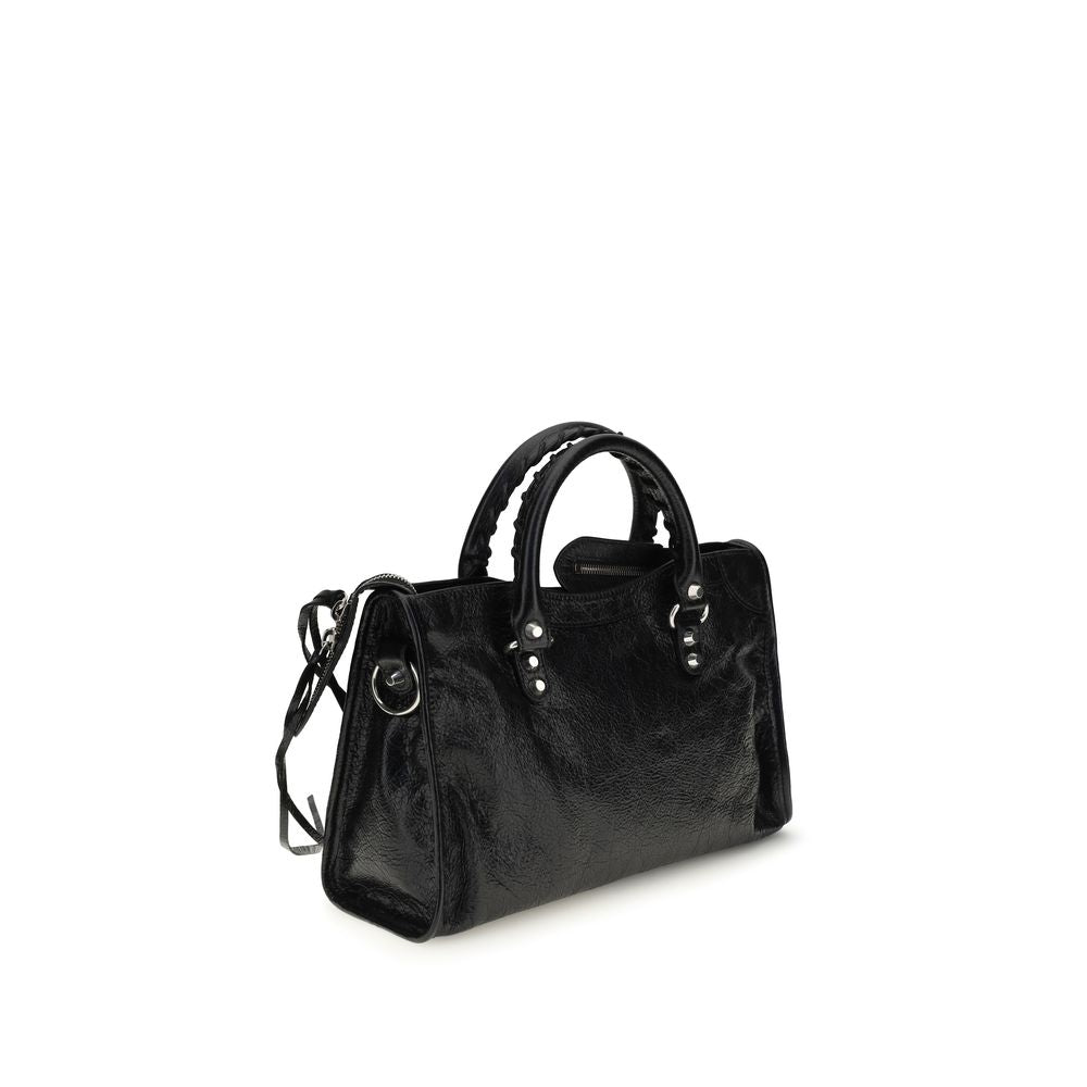 Balenciaga Black Lamb Ovis Aries Aries Handbag