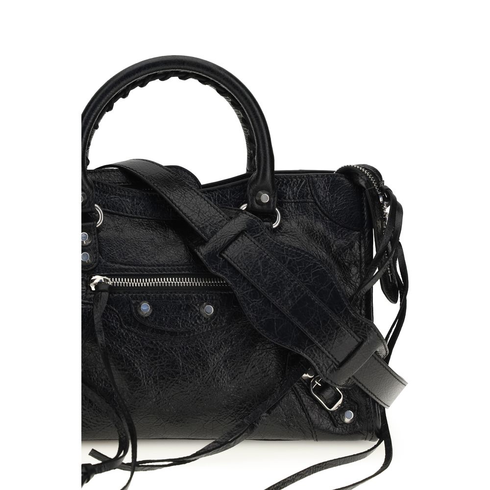 Balenciaga Black Lamb Ovis Aries Aries Handbag