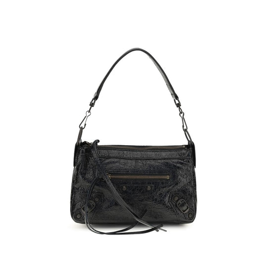 Balenciaga Black Lamb Ovis Aries Aries Handbag