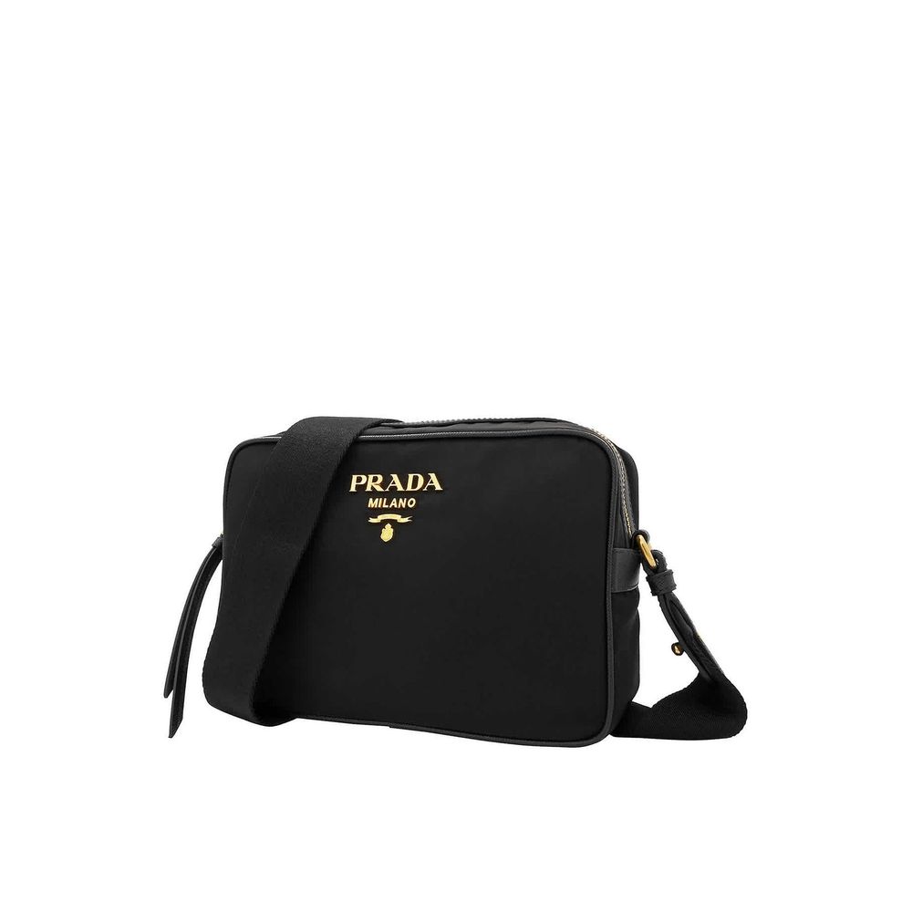 Prada Black Nylon Shoulder Bag