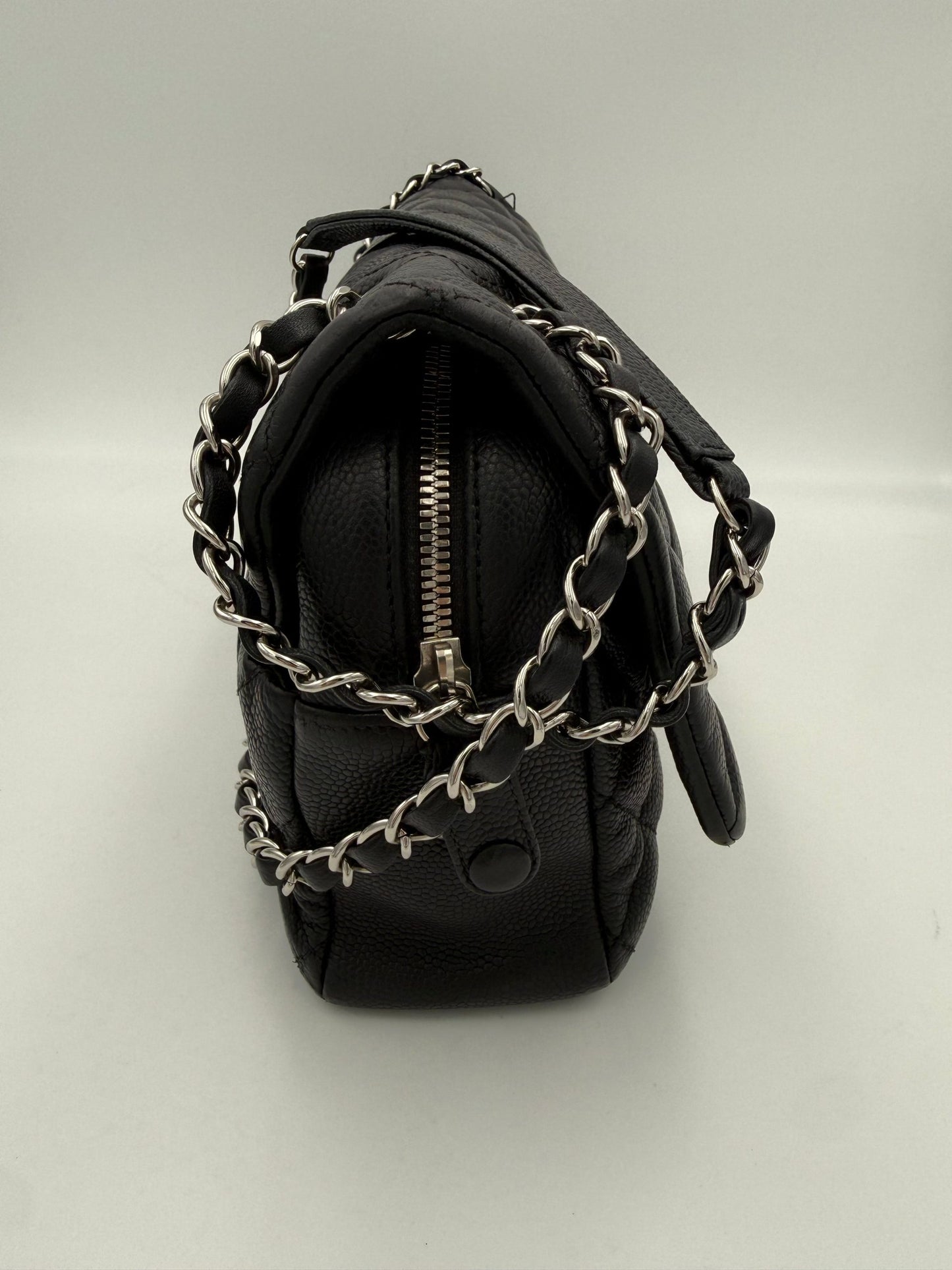 Chanel CHANEL Timeless Classique “ZIP FLAP BAG” Handbag