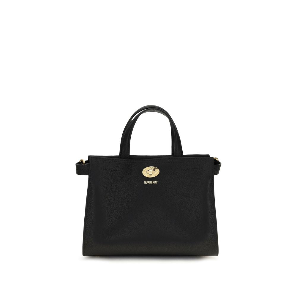Burberry Black Cotton Handbag