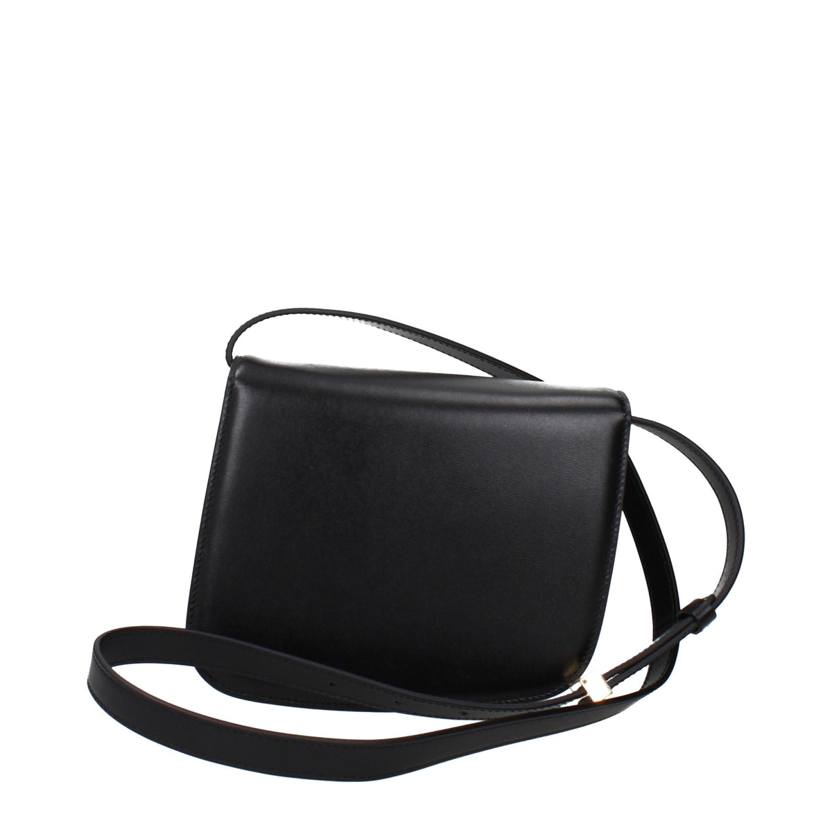 Ferragamo Black Leather Crossbody Bag